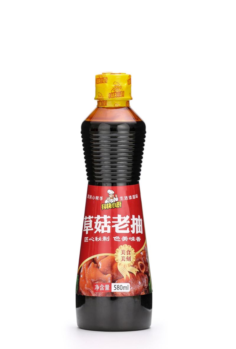 抖快小厨 草菇老抽 580ml