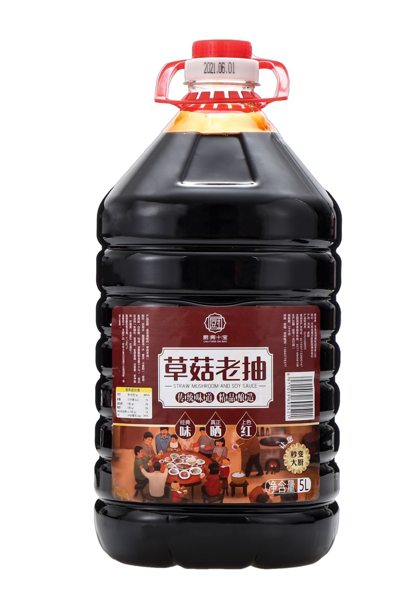 厨房十宝 草菇老抽 5L