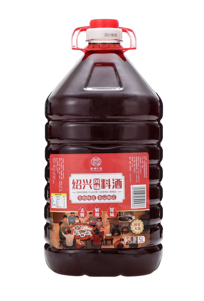 厨房十宝 绍兴风味料酒 5L.